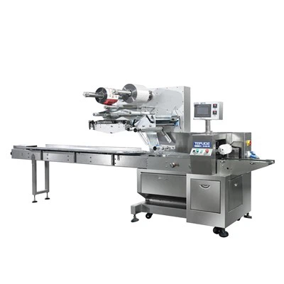 Mașină de ambalare orizontală cu două role de film